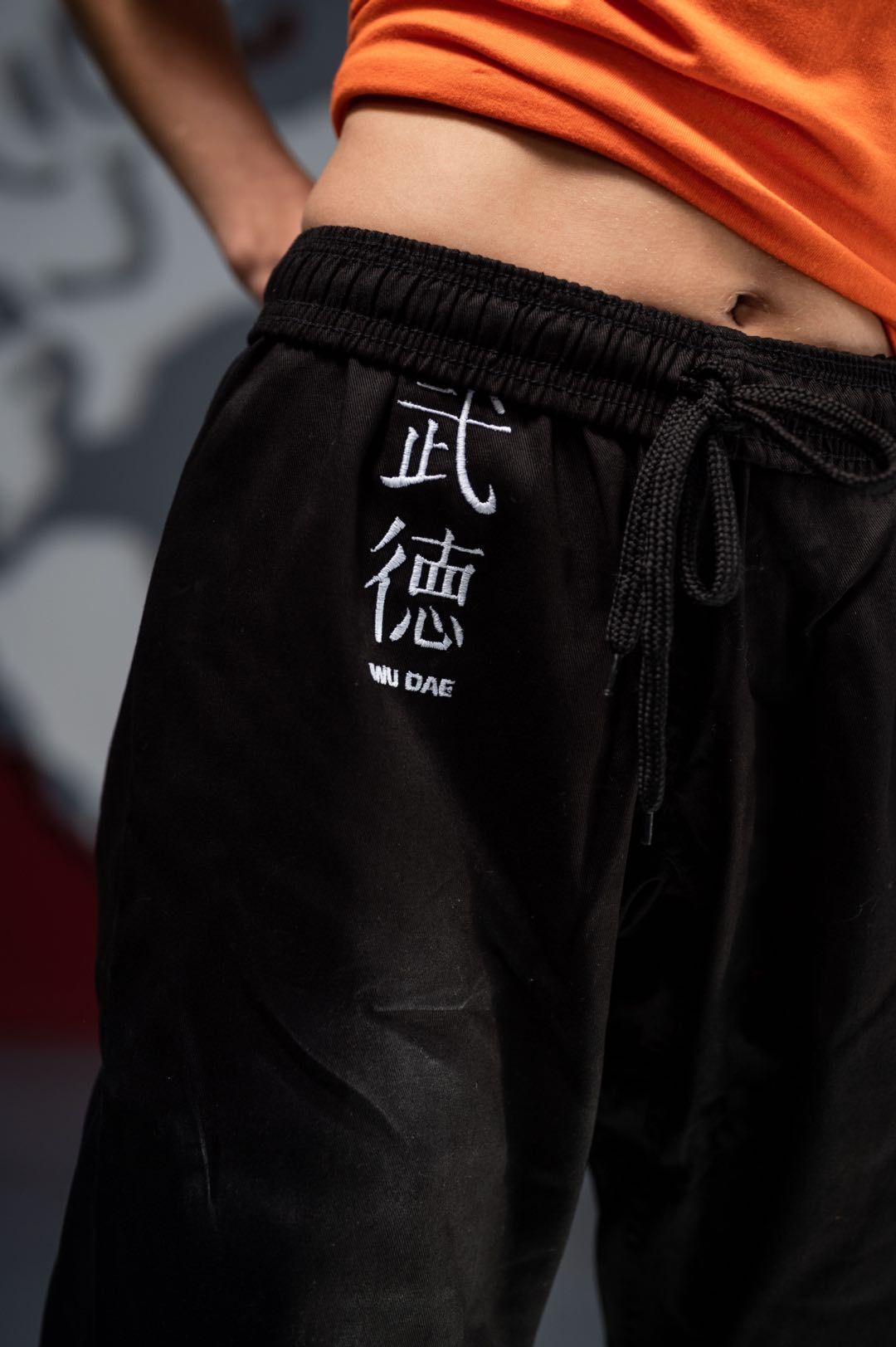 Kung fu outlet pants with pockets